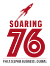 Soaring 76 award logo